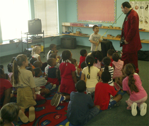 More magic at a school party Los Angeles